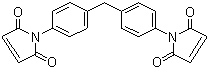 structure of CAS# 13676-54-5, 1,1'-(Methylenedi-4,1-phenylene)bismaleimide;Bismaleimide
