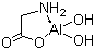 Aluminium glycinate  molecular structure (CAS 13682-92-3)