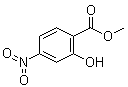 结构式 CAS# 13684-28-1, 2-羟基-4-硝基苯甲酸甲酯