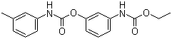 结构式 CAS# 13684-44-1, 甜菜宁-乙酯; 苯敌草-乙酯; N-[3-[N'-(3-甲基苯基)氨基甲酰氧基]苯基]氨基甲酸乙酯
