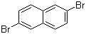 结构式 CAS# 13720-06-4, 2,6-二溴萘