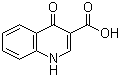 structure of CAS# 13721-01-2, 4-Oxo-1,4-dihydroquinoline-3-carboxylic acid;1,4-Dihydro-4-oxo-3-quinolinecarboxylic acid; 1,4-Dihydro-4-oxo-3-quinolinecarboxylic acid; 4-Quinolone-3-carboxylic acid