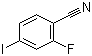 结构式 CAS# 137553-42-5, 2-氟-4-碘苯腈
