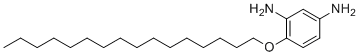 structure of CAS# 137819-03-5, 4-(Hexadecyloxy)benzene-1,3-diamine