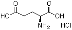 structure of CAS# 138-15-8, L-(+)-Glutamic acid hydrochloride;(2S)-2-aminopentanedioic acid;hydrochloride