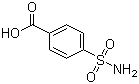 structure of CAS# 138-41-0, Carzenide;4-Aminosulfonylbenzoic acid; 4-Carboxybenzenesulfonamide; 4-Sulfamylbenzoic acid