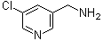结构式 CAS# 138402-36-5, 5-氯-3-吡啶甲胺