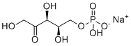 structure of CAS# 138482-70-9, Sodium 5-O-(hydroxyphosphinato)-D-xylulose