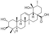 structure of CAS# 13850-16-3, Tormentic acid