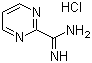 结构式 CAS# 138588-40-6, 2-嘧啶甲脒盐酸盐