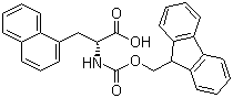 structure of CAS# 138774-93-3, Fmoc-D-1-Naphthylalanine;Fmoc-3-(1-naphthyl)-D-alanine; Fmoc-D-1-Nal-OH