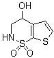 structure of CAS# 138890-97-8, 3,4-Dihydro-4-hydroxy-2H-thieno[3,2-e]-1,2-thiazine 1,1-dioxide