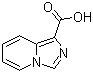 结构式 CAS# 138891-51-7, 咪唑并[1,5-a]吡啶-1-羧酸