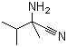 结构式 CAS# 13893-53-3, 2-氨基-2,3-二甲基丁腈