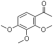 structure of CAS# 13909-73-4, 2',3',4'-Trimethoxyacetophenone
