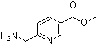 结构式 CAS# 139183-87-2, 6-(氨基甲基)烟酸甲酯