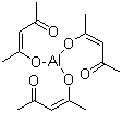 结构式 CAS# 13963-57-0, 三乙酰丙酮铝