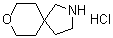 structure of CAS# 1408074-48-5, 8-Oxa-2-azaspiro[4.5]decane hydrochloride (1:1)