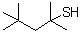 2,4,4-三甲基-2-戊硫醇分子结构 (CAS 141-59-3)