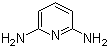 structure of CAS# 141-86-6, 2,6-Diaminopyridine;2,6-Pyridinediamine; 2,6-DAP