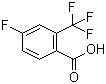 structure of CAS# 141179-72-8, 4-Fluoro-2-(trifluoromethyl)benzoic acid