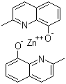structure of CAS# 14128-73-5, Bis(2-methyl-8-hydroxyquinolinato)zinc;Bis(8-hydroxy-2-methylquinolinato)zinc