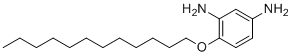 structure of CAS# 141505-05-7, 4-(Dodecyloxy)benzene-1,3-diamine