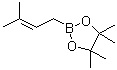 structure of CAS# 141550-13-2, 4,4,5,5-Tetramethyl-2-(3-methyl-2-buten-1-yl)-1,3,2-dioxaborolane