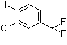 structure of CAS# 141738-80-9, 3-Chloro-4-iodobenzotrifluoride;2-Chloro-4-(trifluoromethyl)iodobenzene