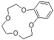 structure of CAS# 14174-08-4, Benzo-12-crown-4;2,3,5,6,8,9-Hexahydro-1,4,7,10-benzotetraoxacyclododecin; Benzo-12-crown-4 ether