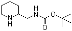 结构式 CAS# 141774-61-0, 2-(叔丁氧羰基氨基甲基)-哌啶