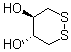 structure of CAS# 14193-38-5, trans-1,2-Dithiane-4,5-diol;(±)-trans-1,2-Dithiane-4,5-diol; NSC 663605; trans-1,2-Dithiane-4,5-diol; trans-4,5-Dihydroxy-1,2-dithiane; trans-4,5-Dihydroxy-o-dithiane