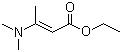 结构式 CAS# 14205-42-6, 3-(二甲基氨基)-2-丁烯酸乙酯