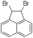 structure of CAS# 14209-08-6, 1,2-Dibromoacenaphthene;1,2-Dibromo-1,2-dihydroacenaphthylene; NSC 249827