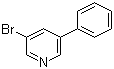 结构式 CAS# 142137-17-5, 3-溴-5-苯基吡啶