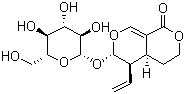 结构式 CAS# 14215-86-2, 獐牙菜苷; 当药苷