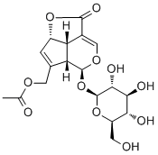 结构式 CAS# 14259-45-1, 车叶草苷