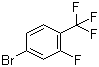 structure of CAS# 142808-15-9, 4-Bromo-2-fluorobenzotrifluoride;2-Fluoro-4-bromobenzotrifluoride