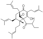 Adhyperforin molecular structure (CAS 143183-63-5)