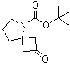 结构式 CAS# 1434141-78-2, 2-氧代-5-氮杂螺[3.4]辛烷-5-羧酸叔丁酯