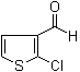 结构式 CAS# 14345-98-3, 2-氯-3-噻吩甲醛