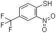 structure of CAS# 14371-82-5, 2-Nitro-4-(trifluoromethyl)benzenethiol
