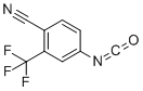 结构式 CAS# 143782-18-7, 4-异氰酸-2-(三氟甲基)苯甲腈