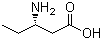 structure of CAS# 14389-77-6, (S)-3-Aminopentanoic acid