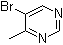 structure of CAS# 1439-09-4, 5-Bromo-4-methylpyrimidine