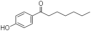 structure of CAS# 14392-72-4, 4-Hydroxyheptanophenone;4'-Hydroxy-n-heptanophenone