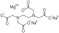 structure of CAS# 14402-88-1, EDTA magnesium disodium;Ethylenediaminetetraacetic acid magnesium disodium salt; Magnesium sodium ethylenediaminetetraacetate