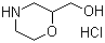 structure of CAS# 144053-98-5, 2-Morpholinemethanol hydrochloride;2-(Hydroxymethyl)morpholine hydrochloride