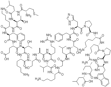 structure of CAS# 144092-28-4, Xenopsin 25;Human xenin; Human xenopsin