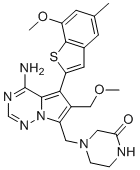 结构式 CAS# 1443530-05-9, 罗加替尼